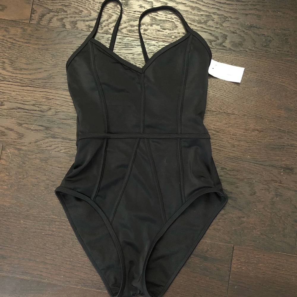 Pacsun Ribbed One Piece Bathing Suit